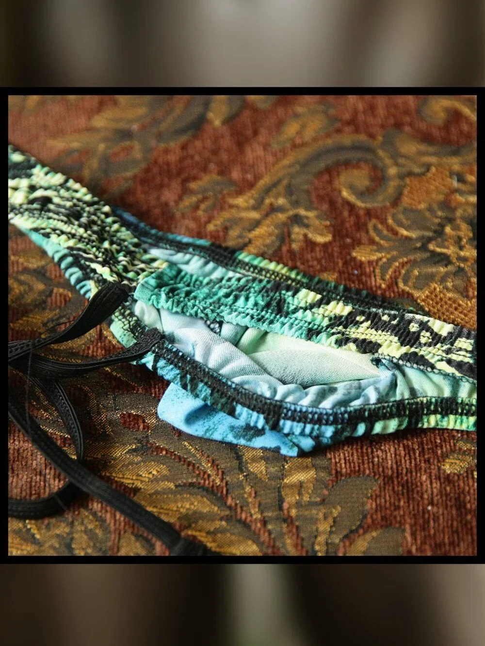 Mens Half Thong Side Tie Handmade